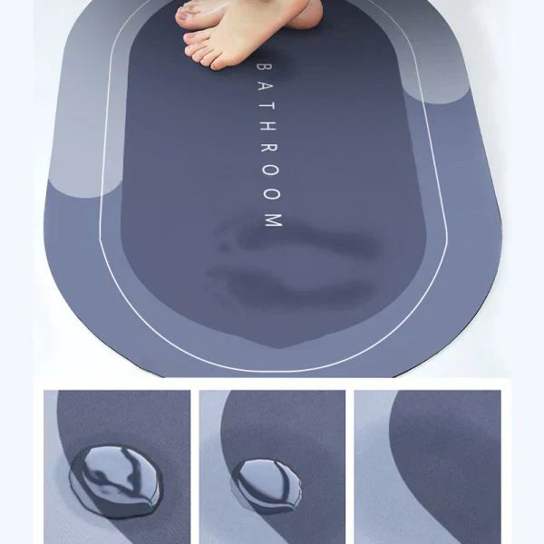 Moderen Non-Slip Round Bath Mats (random colour)